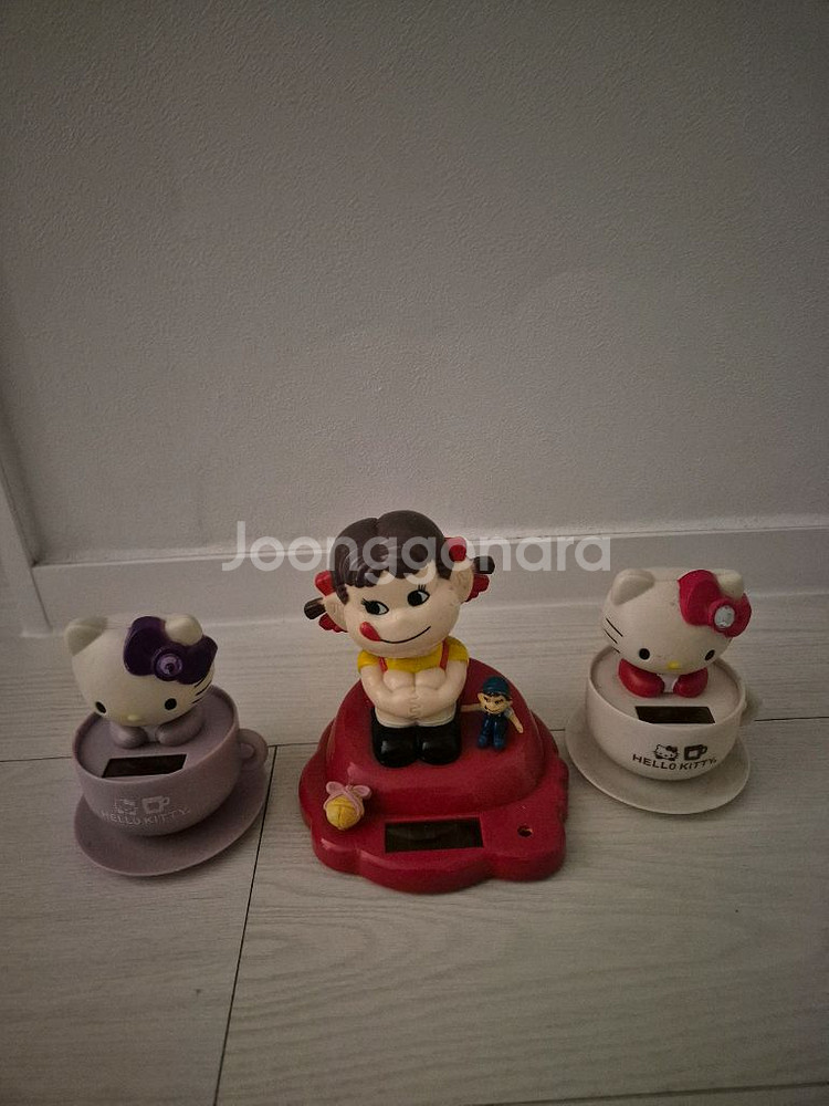 중고 빈티지 페코짱 헬로우키트 피큐어--0