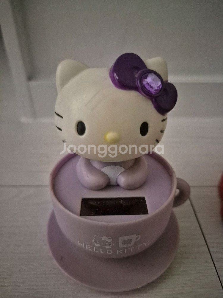 중고 빈티지 페코짱 헬로우키트 피큐어--5