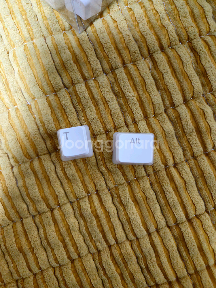 화이트 푸딩 PBT 키보드 키캡--0