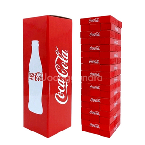 코카콜라 굿즈 우드블록 젠가