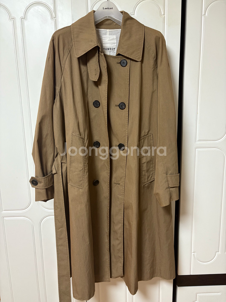 여성 톰보이 트렌치코트--0