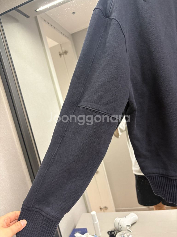 COS(코스)릴렉스핏 하프집업 맨투맨--3