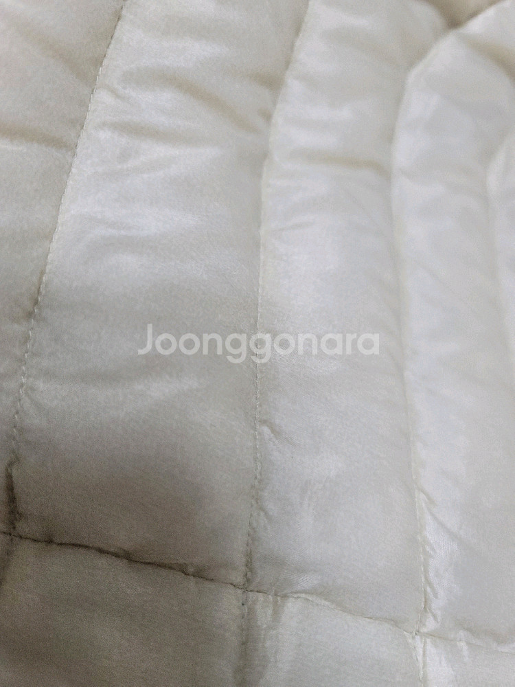 아이더 아이보리 구스다운 경랑패딩 100사이즈 냉유--2