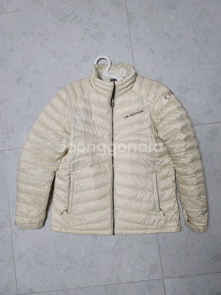 아이더 아이보리 구스다운 경랑패딩 100사이즈 냉유--0