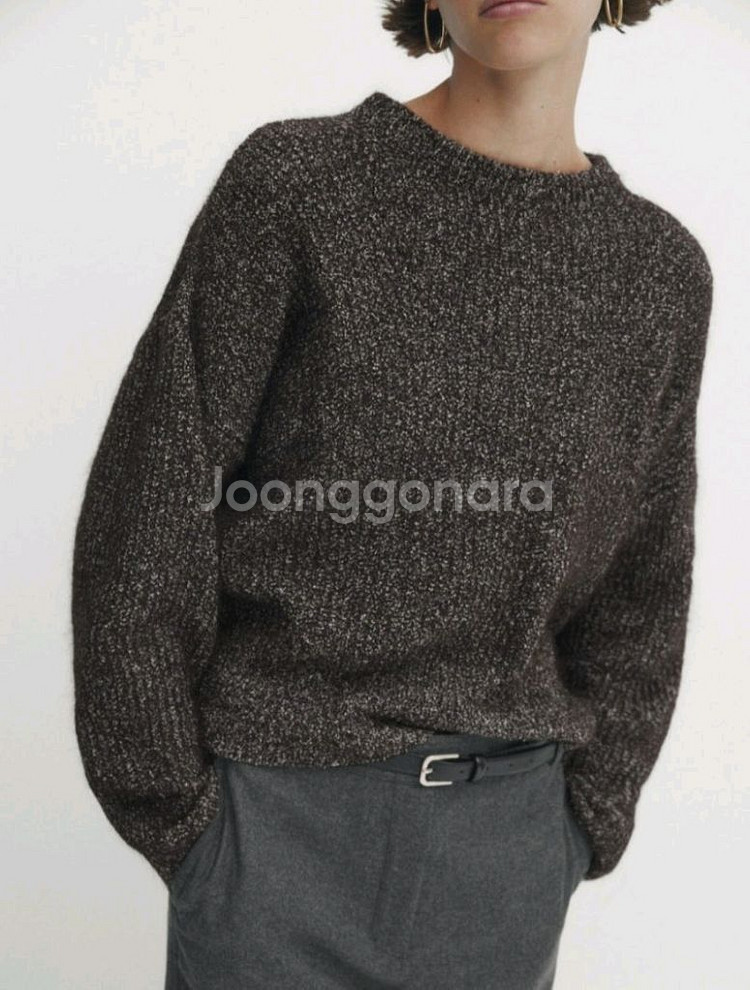 마시모두띠 플렉트크루넥 니트스웨터--1