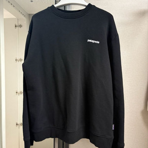 파타고니아 블랙 맨투맨