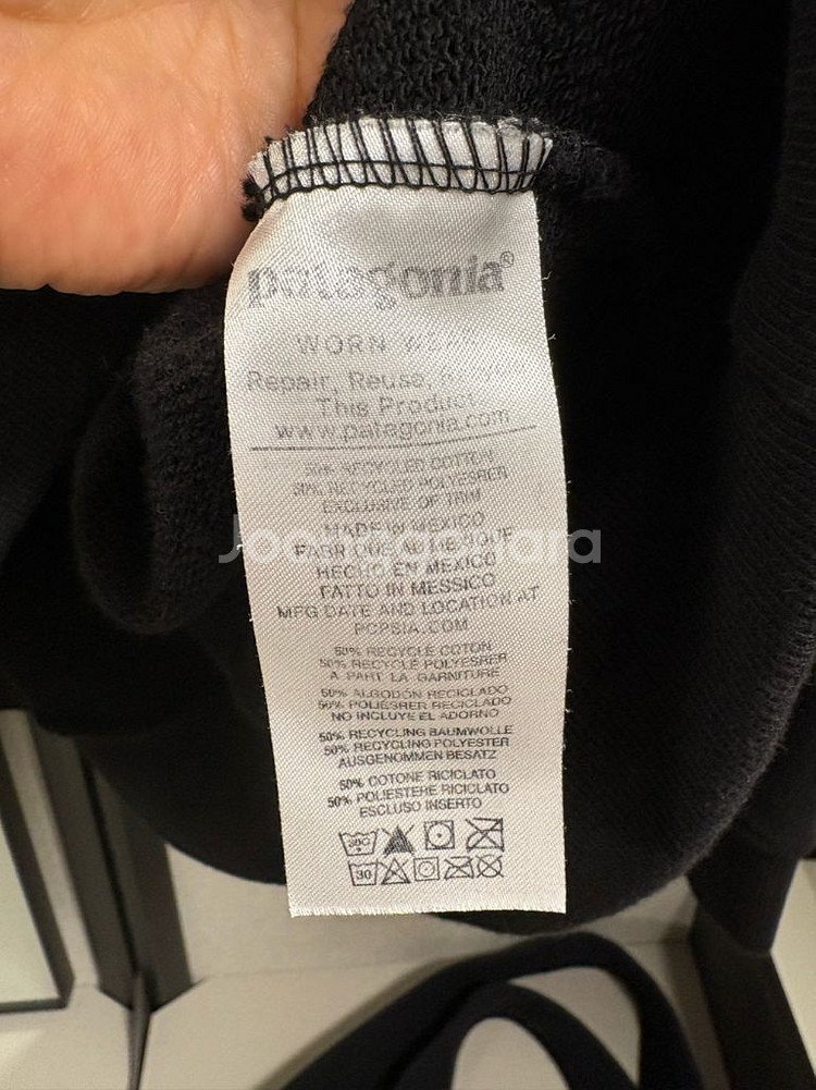 파타고니아 블랙 맨투맨--5