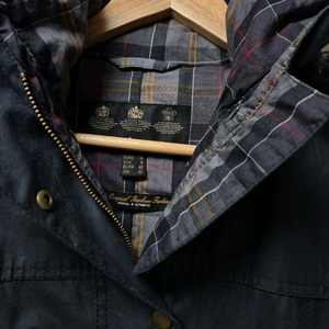 바버 여성용 후드자켓 uk12(네이비)