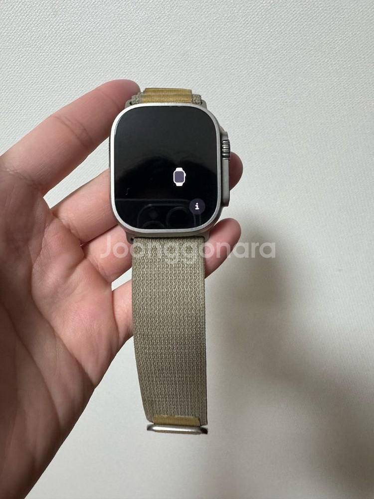 S급 애플워치 울트라 2 티타늄 풀박--0