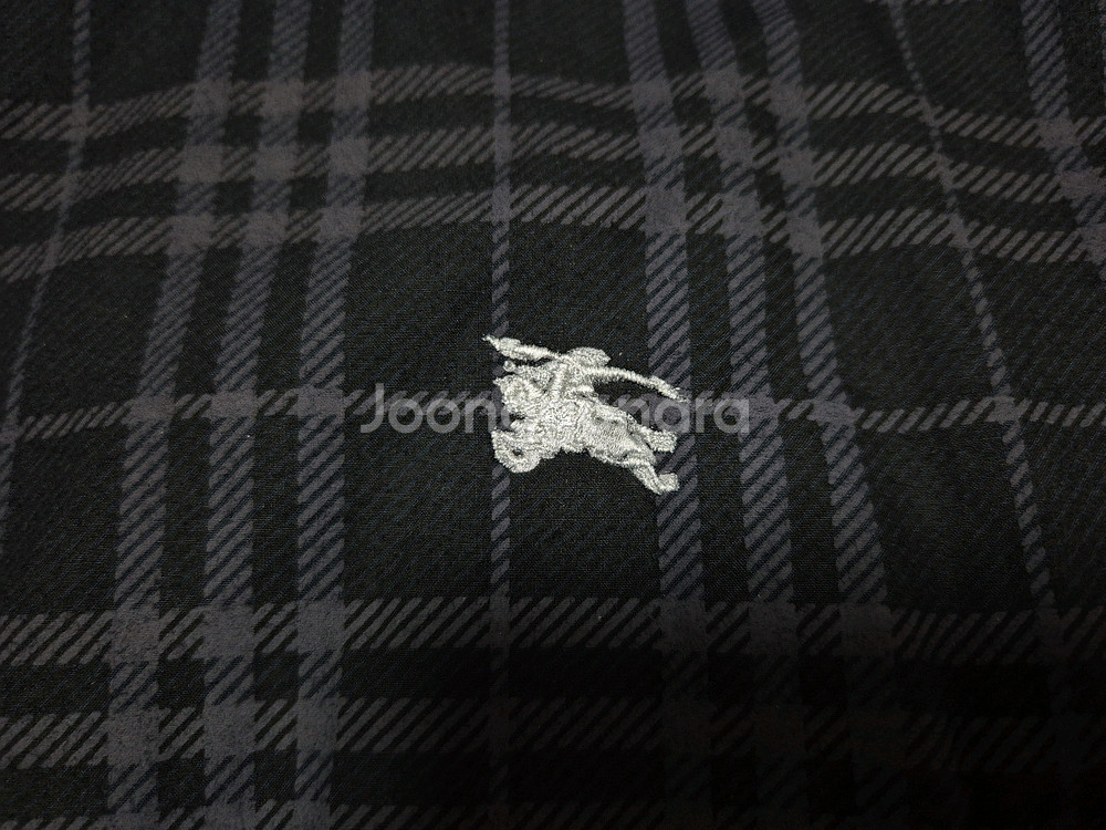 버버리 블루라벨 카메 신형 윈드 자켓 블랙 L(100~105)--6