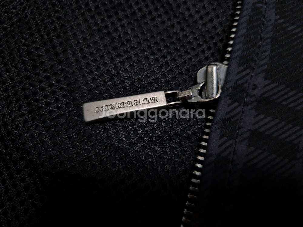 버버리 블루라벨 카메 신형 윈드 자켓 블랙 L(100~105)--7