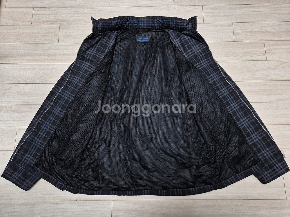 버버리 블루라벨 카메 신형 윈드 자켓 블랙 L(100~105)--4