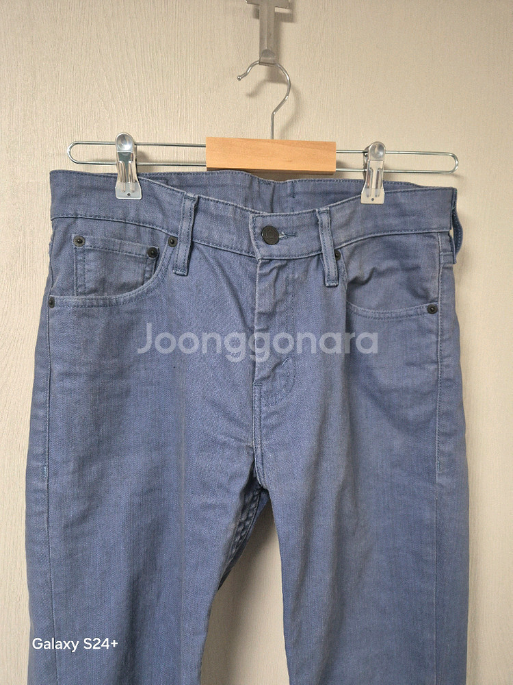 리바이스 블루 데님 30인치(상태좋음)--3