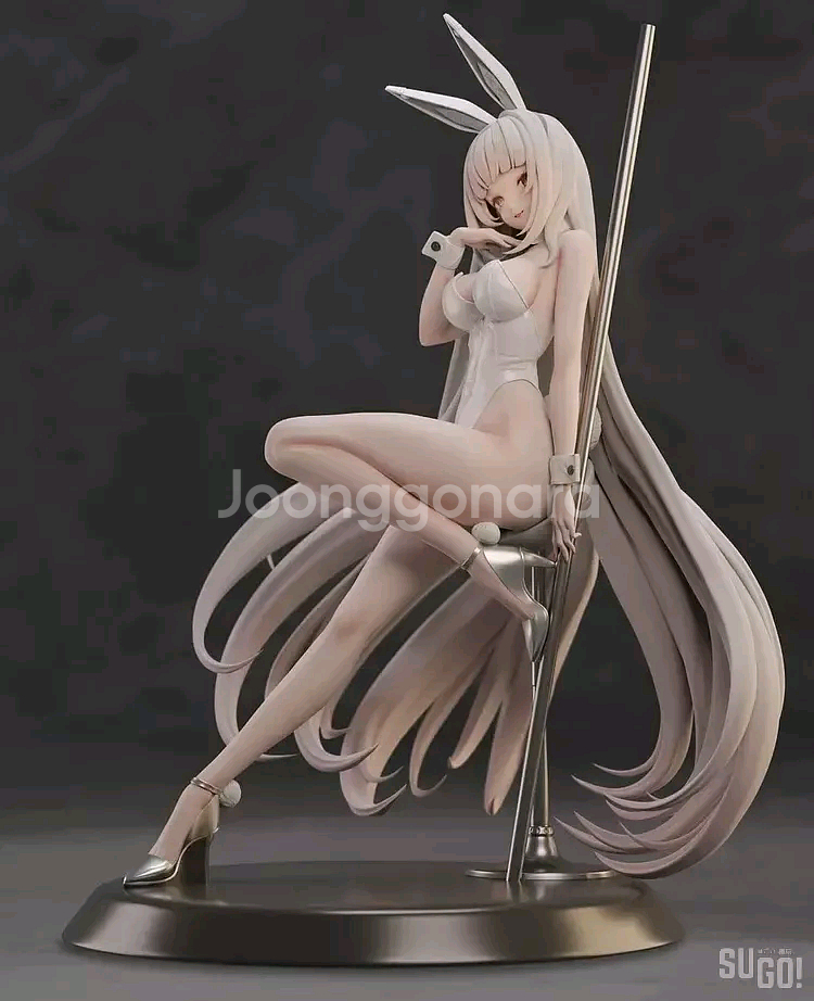 g스튜디오 1/4 니케 블랑 바니 피규어 팝니다--1