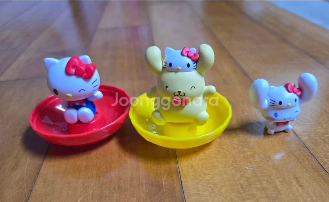 산리오 제미리즈 제무리즈 9탄 키티, 폼폼푸린, 시나모롤 주얼리케이스--0