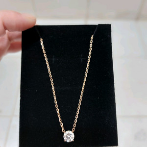 14k목걸이(새상품) 7푼체인1캐럿목걸이