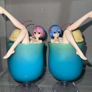 리제로 렘 람 엘코코 크림소다푸딩 1/7 피규어 일괄 판매합니다