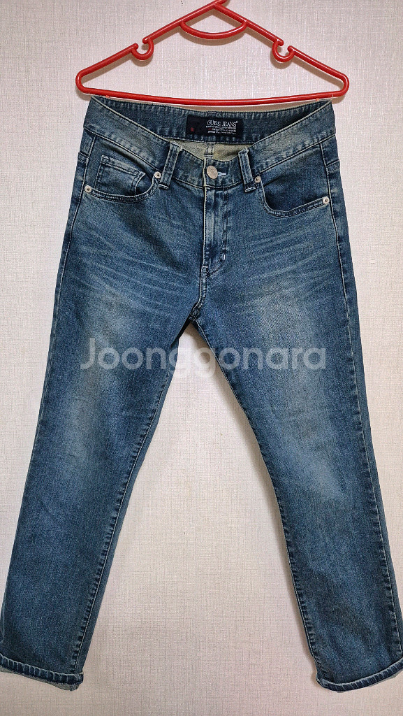 남성 게스 청바지 28~30(스판)--1