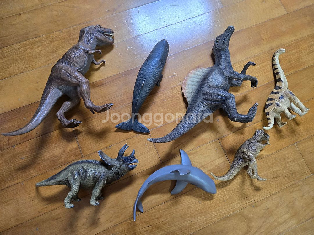 슐라이히 공룡, 동물 + 컬렉타 향유고래 총7개--0