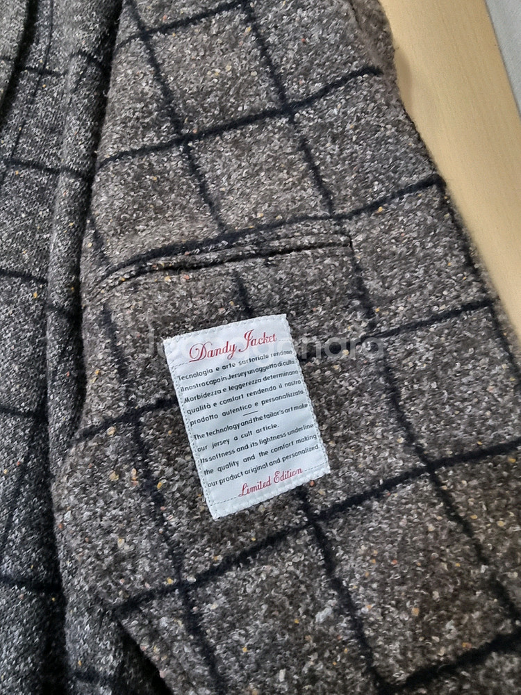 루비암 (L.B.M 1911)체크 패턴 자켓--4