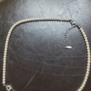 써지컬 실버 진주 목걸이 새상품