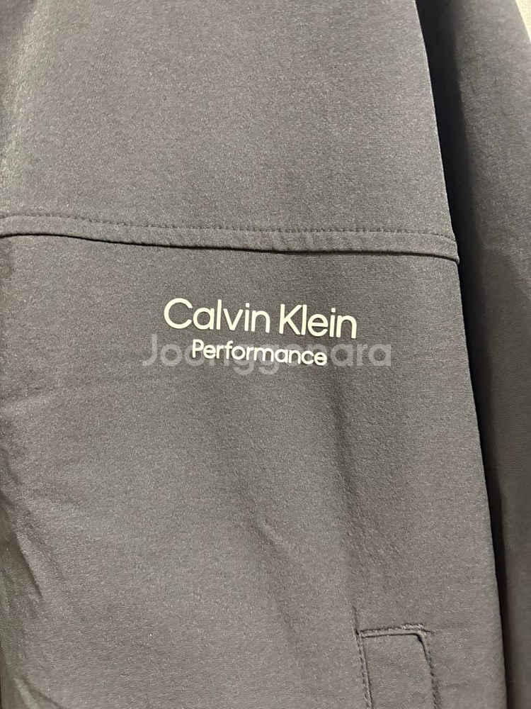 캘빈클라인 퍼포먼스 블랙 바람막이 XL--2