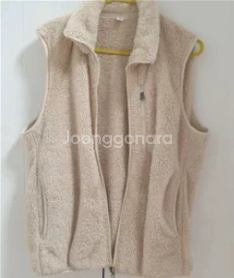 유니클로 뽀글이 조끼s--0