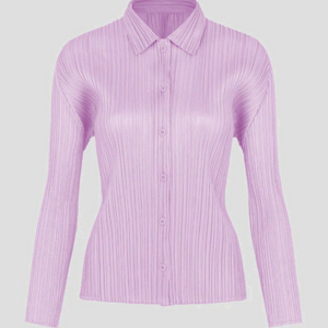 플리츠플리즈 먼슬리 9월 카라넥셔츠 라이트핑크