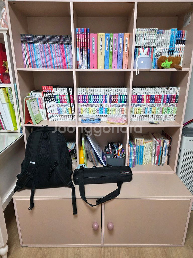 리바트 키즈 꼼므 3단 책장+수납장 세트 팔아요~(2세트)--2