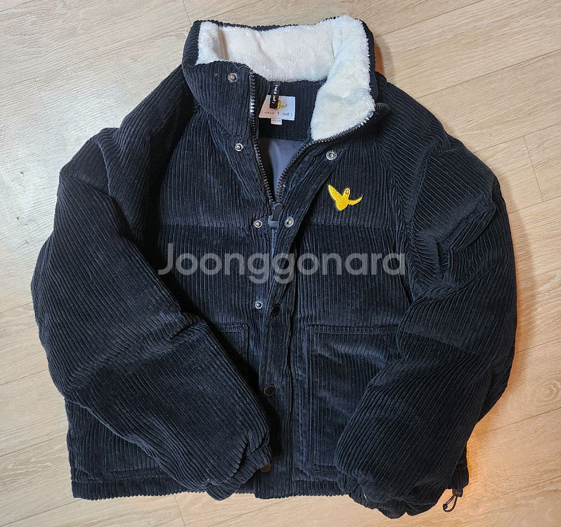 왓잇이즌 코듀로이 패딩--1