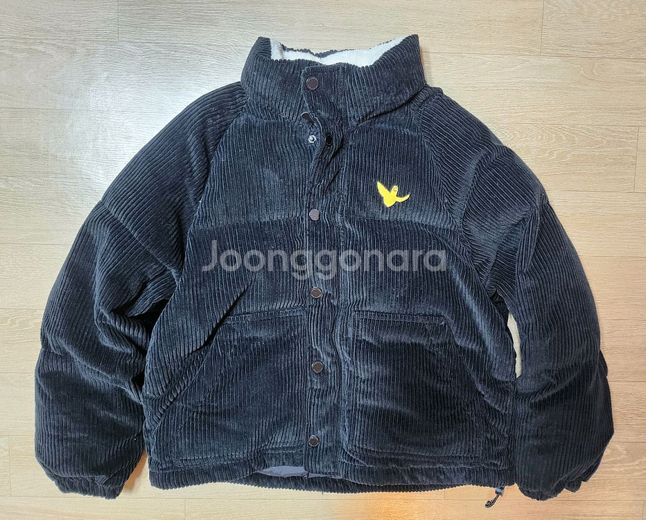 왓잇이즌 코듀로이 패딩--0