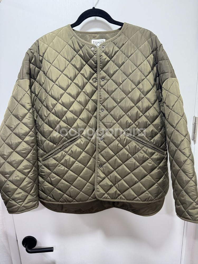 [새상품급]토템 퀼팅 점퍼 올리브 S--0