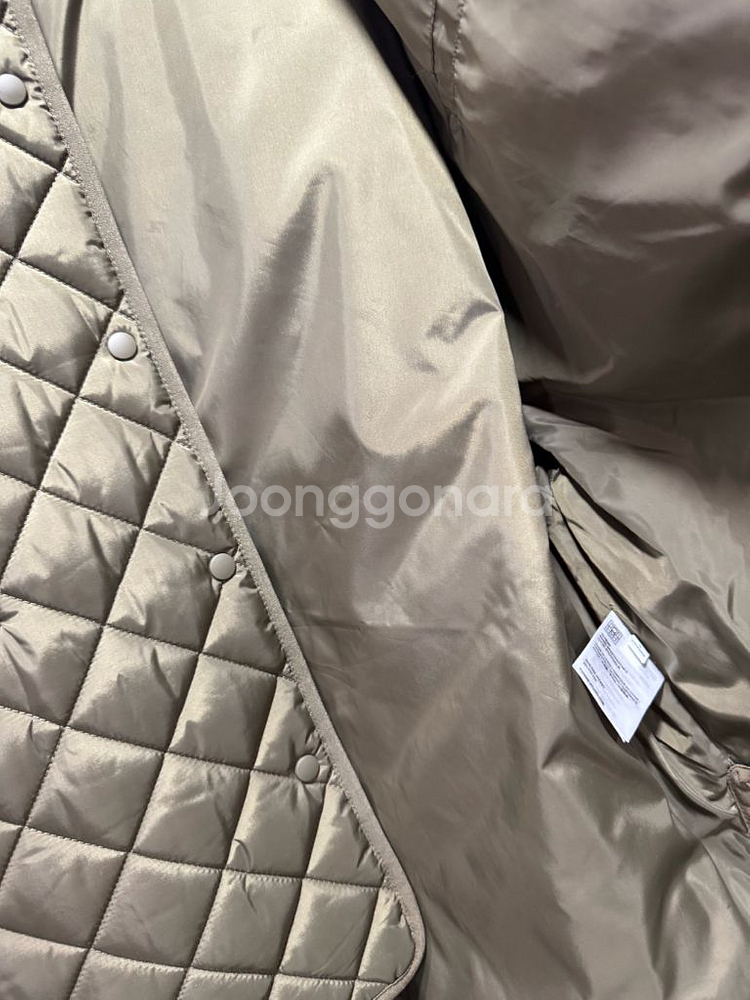 [새상품급]토템 퀼팅 점퍼 올리브 S--2