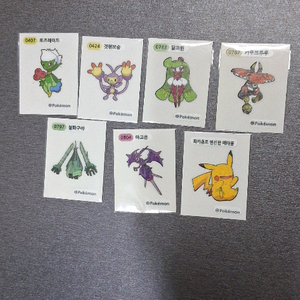 포켓몬 띠부씰 시즌4