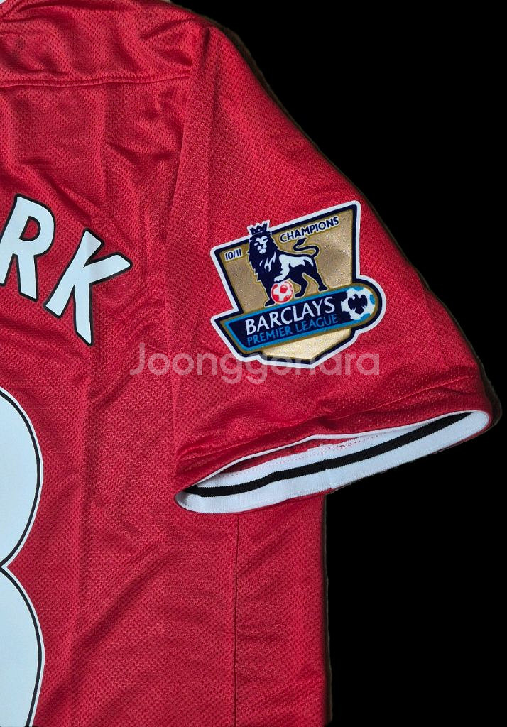 11 12 맨유 홈 박지성 반팔 유니폼 L사이즈--4