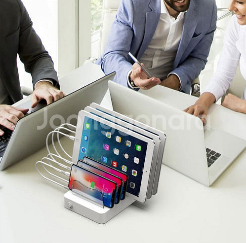 soopii 6포트 고속 멀티 태블릿 휴대폰 급속 충전기 판매합니다.--1