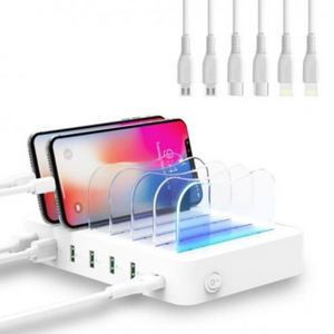 soopii 6포트 고속 멀티 태블릿 휴대폰 급속 충전기 판매합니다.
