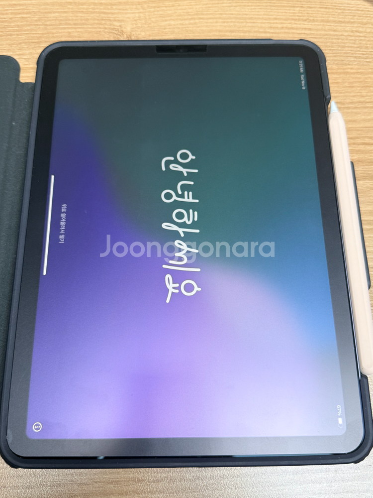 아이패드 air 5세대 256기가 wifi + 펜+ 케이스티파이--2
