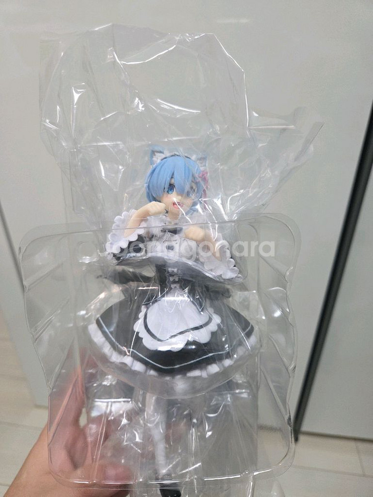 단순개봉)타이토 리제로 렘 고양이 메이드 네코미미 고양이 피규어 미소녀--5