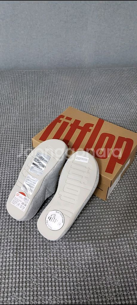 새상품)핏플랍 슬리퍼 (UK4)--2