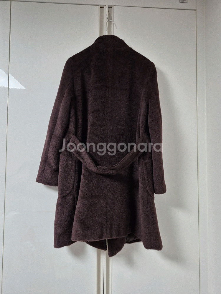 쉬즈미스 알파카 코트 알파카 & 울 코트 66 사이즈--9