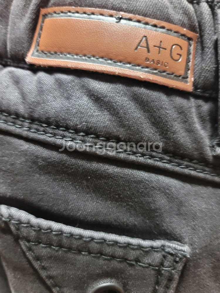 A+G 브랜드 청바지 28인치 기모청바지--3