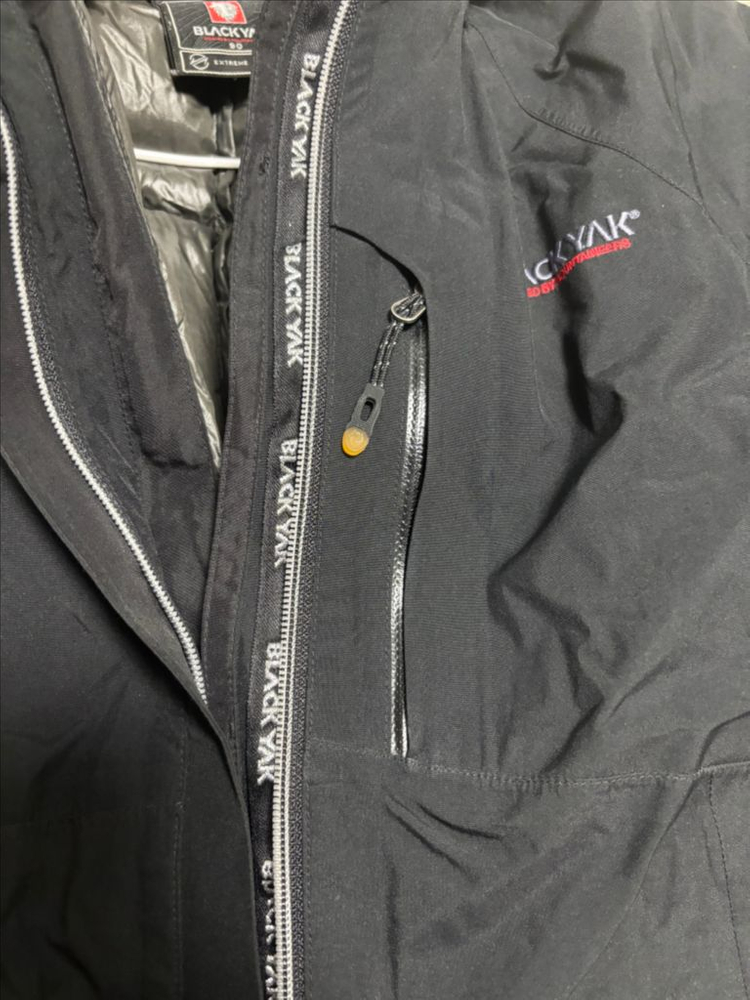 유아용 블랙야크 초고어텍스 구스다운 패딩 판매 이미지