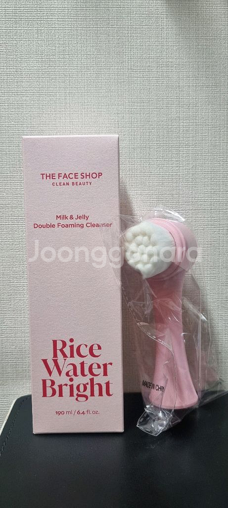 더페이스샵 미감수 브라이트 밀크 앤 젤리 더블 클렌징 폼 190ml--0