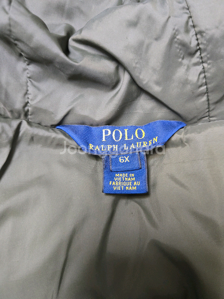 폴로 랄프로렌 걸즈 여아 푸퍼 롱패딩 6x 사이즈--7