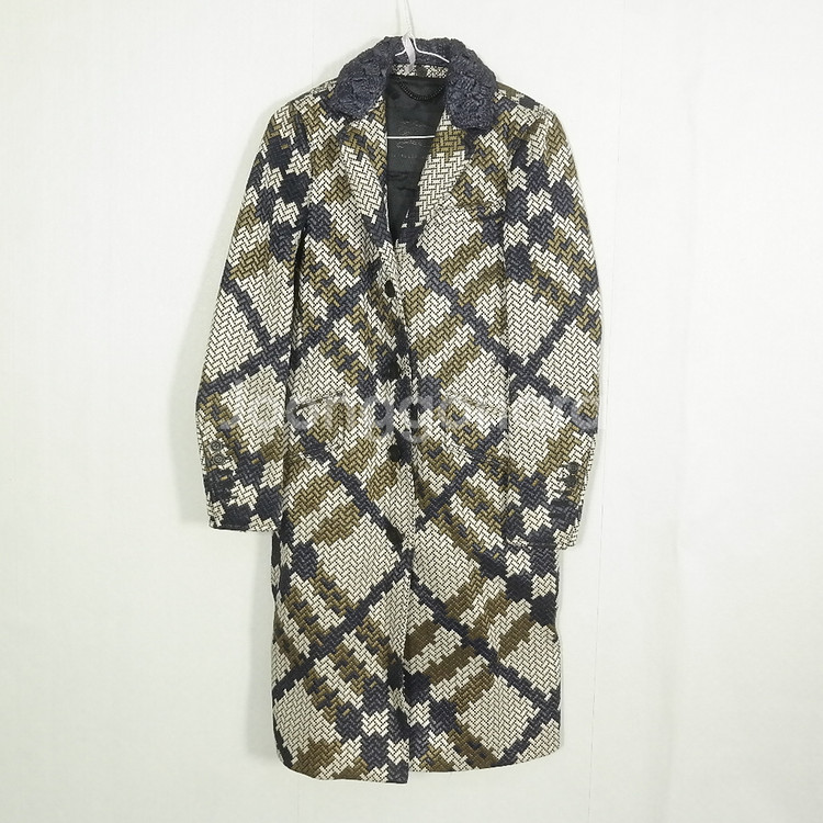 버버리 프로섬 런웨이 한정판 라피아 트렌치코트 38--0