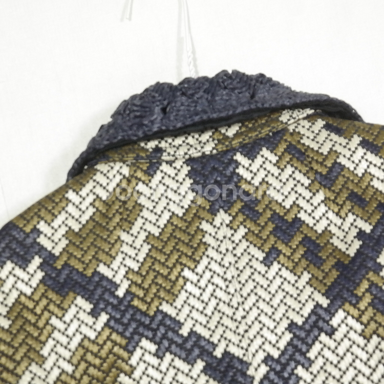 버버리 프로섬 런웨이 한정판 라피아 트렌치코트 38--4