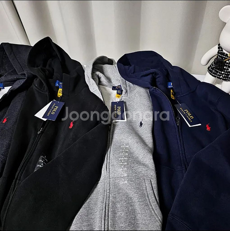 폴로 랄프로렌 보이즈 기모 후드집업 (미국 백화점/공홈)--0