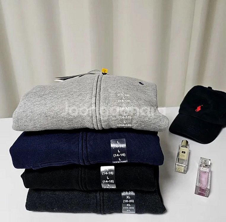 폴로 랄프로렌 보이즈 기모 후드집업 (미국 백화점/공홈)--1