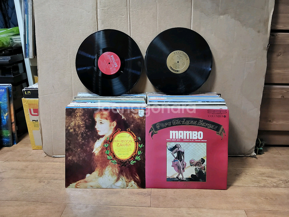 LP 음반 100장 일괄판매 (2 오디오 앰프 스피커--0